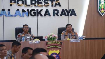 Paparkan Penanggulangan Bencana dan MBG Depan Waka Polda