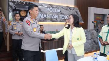 Kapolda Kalteng Ajak Pemuda Bersinergi Jaga Kamtibmas