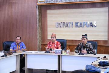 Pemkab Kapuas Bahas Permukiman Transmigrasi Lokal