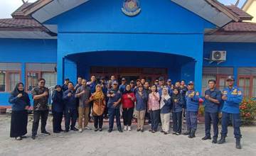 Damkar Kobar Laksanakan Sertijab Pejabat Administrator Pengawas