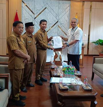 BPK Kalteng Mulai Periksa LKPD 2025, Sekda Kobar Komitmen Kooperatif dan Transparan