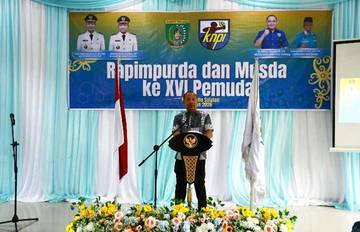 Bupati Barsel Harapkan KNPI Semakin Solid dan Berkarakter