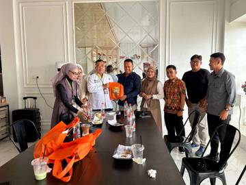 MES Kalteng Kunjungi Pengurus MES Pulang Pisau