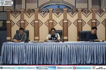 ‎Bupati Mura Pimpin Monev Pembangunan Proyek Strategis