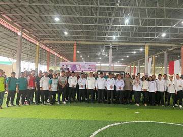 Futsal Meriahkan HAB ke-79 Kemenag Sumsel