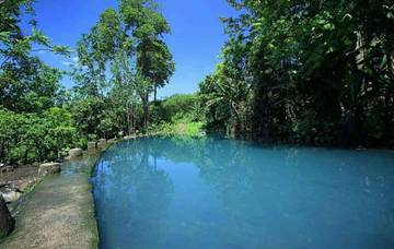 Wisata Pemandian Mencar Jaya di OKU Timur