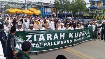 Ziarah Kubro Palembang Dihadiri 30 Ribu Warga
