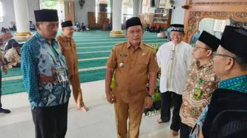 Bupati dan Wabup OKU Menanti Perbaikan Kantor