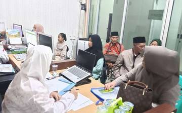 Calon Jamaah Haji OKU Selatan Mulai Lakukan Pelunasan