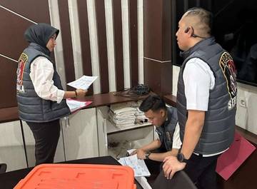 Pengeledahan PT MEP Muba Terkait Dugaan Korupsi Listrik