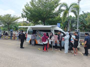Stasiun Kertapati Jadi Lokasi Penukaran Uang Rupiah