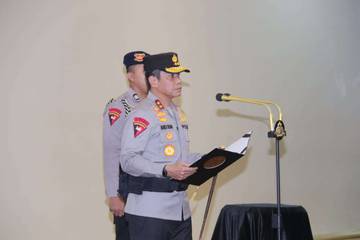 Kapolda Sumsel Pimpin Serah Terima Jabatan Polres
