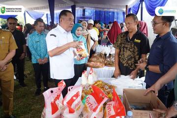 Wagub Cik Ujang Pantau Pasar Murah Jelang Lebaran