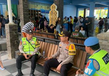 Ramai Pengunjung, Pengamanan di OPI Water Fun Diperketat