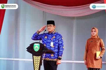 Sekda Sumsel Ingatkan ASN, Disiplin Kunci Pelayanan Prima