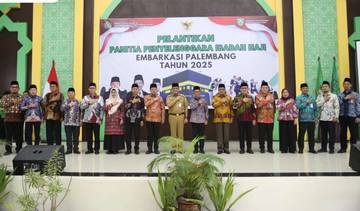     Embarkasi Palembang Siap Layani 8.165 Jamaah