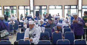 Ratusan Jamaah OKU Timur Terbang, Satu Jamaah Berduka