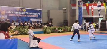 Kejuaraan Taekwondo Piala Danlanal Palembang Pencarian Bibit Atlet