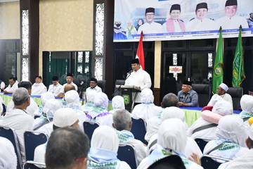 Jemaah Embarkasi Palembang Siap Hadapi Puncak Haji
