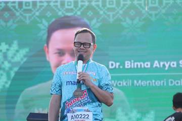 Wamendagri Puji Ampera Run, Berpotensi Jadi Ikon Nasional