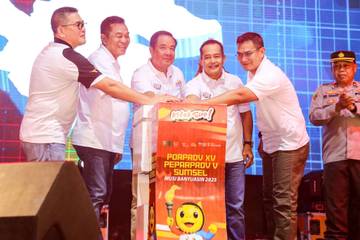 Muba Luncurkan Maskot dan Logo Porprov - Peparprov   