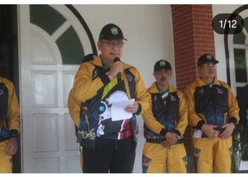 Wabup OKU melepas kontingen Korpri targetkan juara