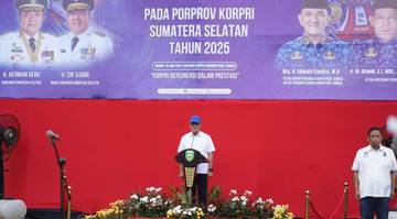 Sumsel Lepas 292 Atlet Porprov Korpri