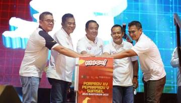 Sumsel Resmikan Logo Porprov dan Peparprov 2025
