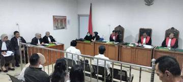 Sidang Penerbitan Lahan Sawit, JPU Tolak Eksepsi Terdakwa