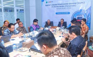 Petro Muba Serahkan Kontribusi Ratusan Juta Pemerintah Daerah