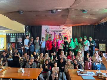 Lomba Lukis Tokoh Pahlawan, Enam Peserta Berhasil Menjuarai