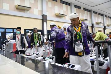 Kloter 20 Tiba, Debarkasi Palembang Sisakan Dua Kloter