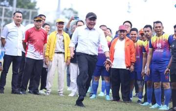 Gubernur Sumsel Buka Laga Antar Parpol