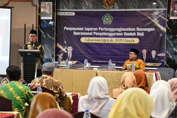 Kemenag Sumsel Tuntaskan Laporan Operasional Haji