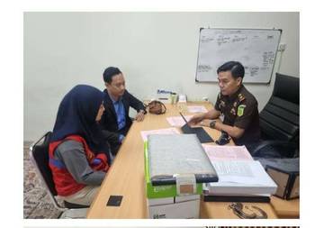 Kejari Muba Tahan Eks Mantri Kasus KUR Fiktif
