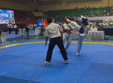 Tim Taekwondo Polda Sumsel Raih 13 Medali
