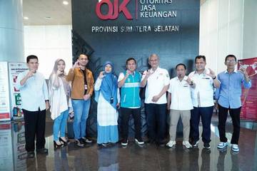 NPCI Sumsel Temui OJK Bahas Inklusi Keuangan