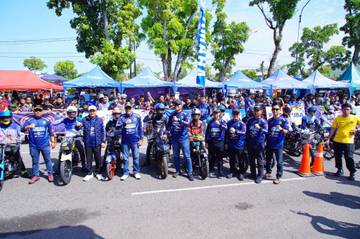 Kejuaraan Drag Bike Meriahkan HUT Muba ke-69