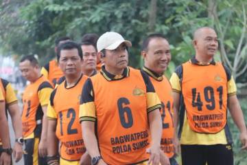 Polda Sumsel Gelar Tes Jasmani Periode II 2025