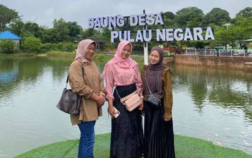 Saung Desa, Pilihan Liburan Asyik Dekat Palembang