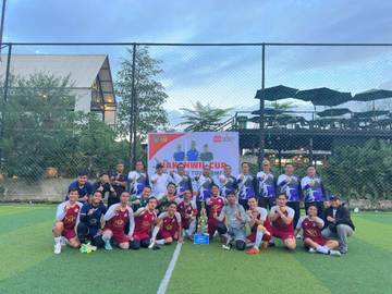 Tim Lapas Banyuasin Juara Pertama Mini Soccer Ditjenpas