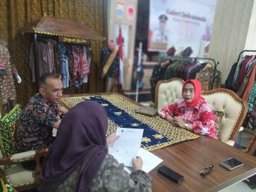 Kemenkum Sumsel Gandeng Dekranasda Data Kerajinan Lokal