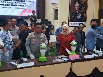 Hasil Operasi Juli-Agustus, Polres Banyuasin Ungkap 21 Kasus Narkoba