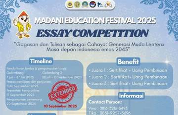 Madani Education Festival 2025 Dorong Potensi dan Kreativitas