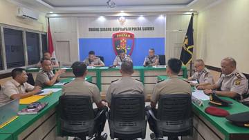 Polda Sumsel Tegakkan Disiplin, Enam Anggota Disidang