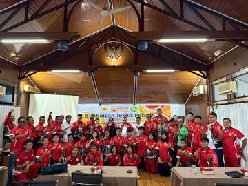 Sumsel Lepas 42 Atlet Beladiri ke PON II Kudus