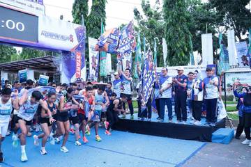 Ribuan ASN Meriahkan Korpri Run 2025 di Palembang