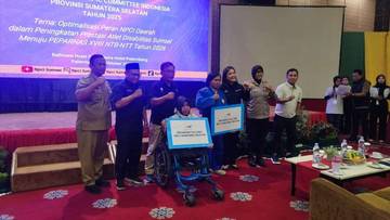 Bidik Prestasi Nasional, NPCI Sumsel Siapkan 120 Atlet