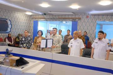 Palembang dan Belitung Tandatangani Kerja Sama OP4D