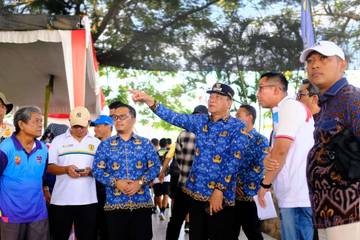 Bupati Muba Tinjau Kesiapan Venue Porprov 2025